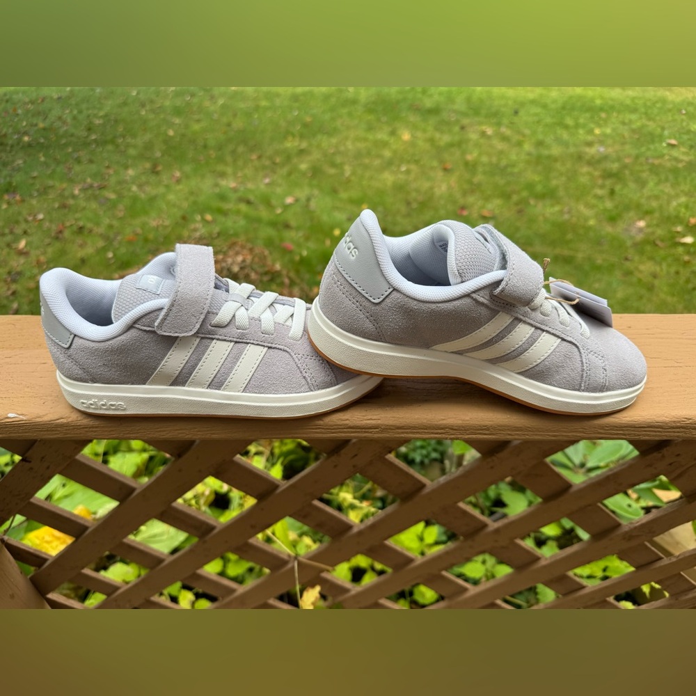 Adidas Grand Court Sneakers with Velcro